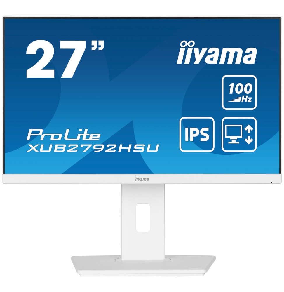 Moniteur 27" IIYAMA XUB2792HSU-W6 Blanc.