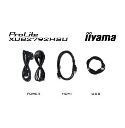 Moniteur 27" IIYAMA XUB2792HSU-W6 Blanc.