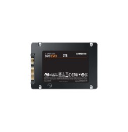 SSD SAMSUNG Serie 870 EVO 2,5 pouce 2TO S-ATA-6.0Gbps MZ-77E2T0B/EU