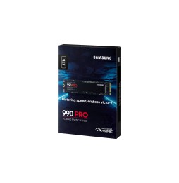 SSD SAMSUNG SERIE 990 PRO M.2 2To 2280 PCIe Gen 4.0 x4 NVMe 2.0 MZ-V9P2T0BW