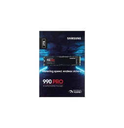 SSD SAMSUNG SERIE 990 PRO M.2 2To 2280 PCIe Gen 4.0 x4 NVMe 2.0 MZ-V9P2T0BW