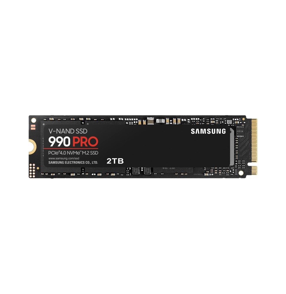 SSD SAMSUNG SERIE 990 PRO M.2 2To 2280 PCIe Gen 4.0 x4 NVMe 2.0 MZ-V9P2T0BW