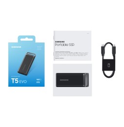 SSD EXT SAMSUNG T5 EVO 8 To Noir USB 3.2 Gen 1 /  MU-PH8T0S/EU