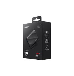 SSD EXT SAMSUNG T9 4To Noir USB Type C / MU-PG4T0B/EU