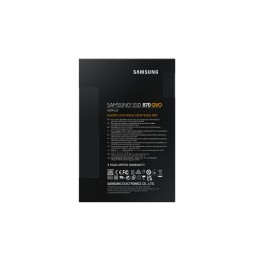 SSD SAMSUNG Serie 870 QVO 2,5 pouce 4TO S-ATA-6.0Gbps MZ-77Q4T0BW