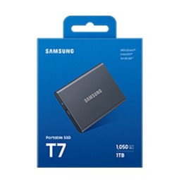 SSD EXT SAMSUNG T7 4To gris titane USB 3.2 Gen 2 MU-PC4T0T/WW