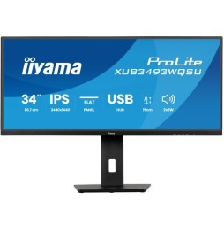 Écran 34 IIYAMA XUB3493WQSU-B6 Noir