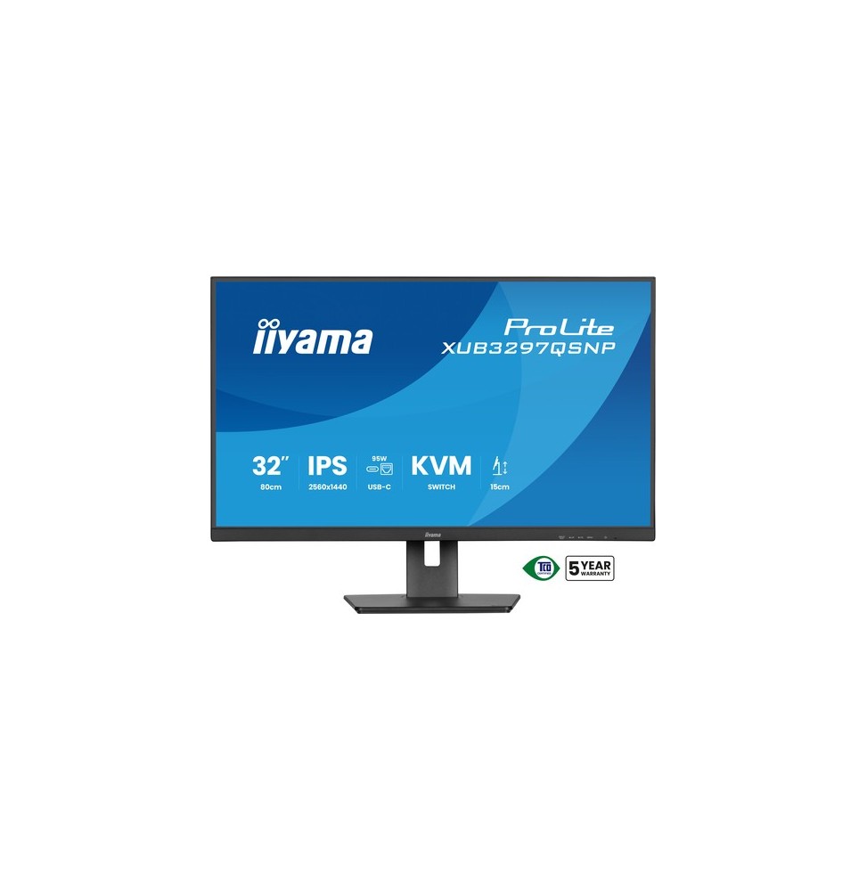 Moniteur 32" Iiyama XUB3297QSNP-B1