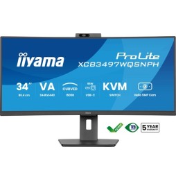 Moniteur 34 IIYAMA XCB3497WQSNPH-B1 Incurvé