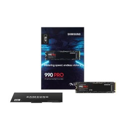 SSD SAMSUNG SERIE 990 PRO M.2 4To 2280 PCIe Gen 4.0 x4 NVMe 2.0 MZ-V9P4T0BW