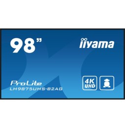 Moniteur professionnel 98’’ IIYAMA LH9875UHS-B2AG