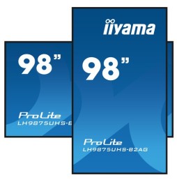 Moniteur professionnel 98’’ IIYAMA LH9875UHS-B2AG
