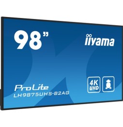 Moniteur professionnel 98’’ IIYAMA LH9875UHS-B2AG