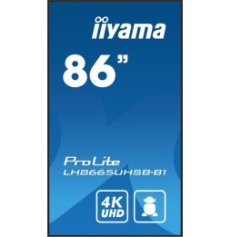 Écran 86" 4K IIYAMA LH8665UHSB-B1