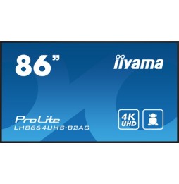 Moniteur 85.6" 4K IIYAMA LH8664UHS-B2AG