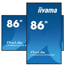 Moniteur 85.6" 4K IIYAMA LH8664UHS-B2AG