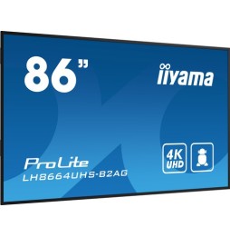 Moniteur 85.6" 4K IIYAMA LH8664UHS-B2AG