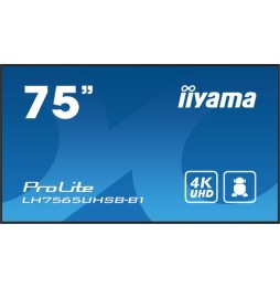 Écran 75" 4K IIYAMA LH7565UHSB-B1