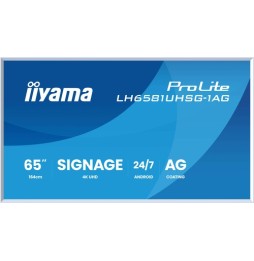 Moniteur 64.5" IIYAMA LH6581UHSG-1AG