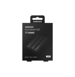 SSD EXT SAMSUNG T7 Shield 2000G Noir USB 3.2 Gen 2 / MU-PE2T0S/EU