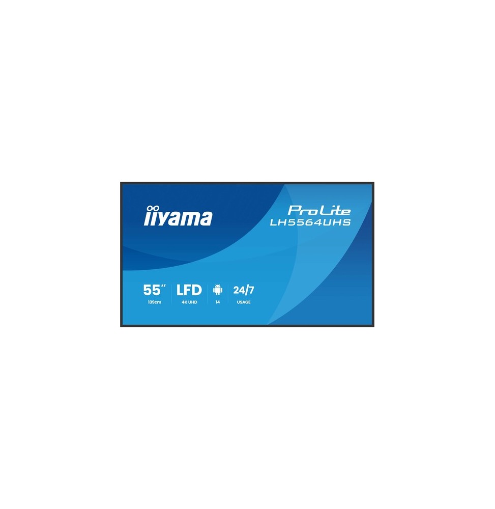 Écran 55" 4K IIYAMA LH5564UHS-B1AG
