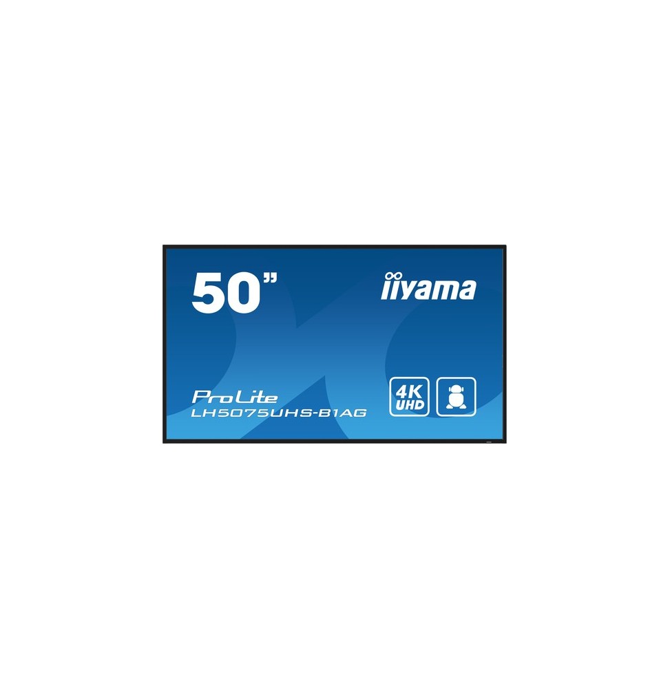 Écran 50" 4K IIYAMA LH5075UHS-B1AG