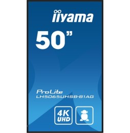 Écran 50" 4K IIYAMA LH5065UHSB-B1AG
