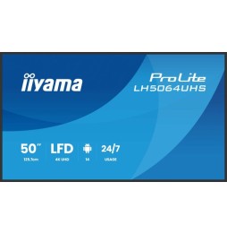 Écran 50" 4K IIYAMA LH5064UHS-B1AG