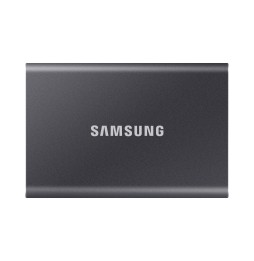 SSD EXT SAMSUNG T7 2TO gris titane USB 3.2 Gen 2 MU-PC2T0T/WW