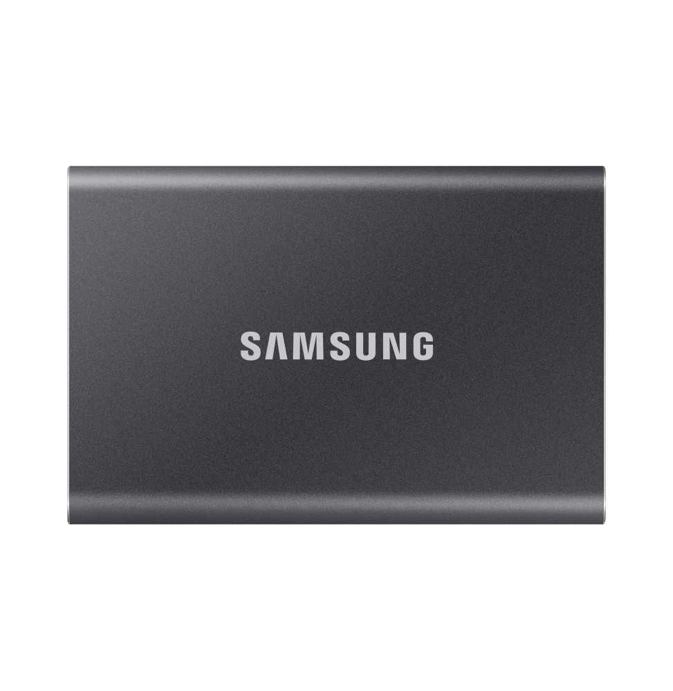 SSD EXT SAMSUNG T7 2TO gris titane USB 3.2 Gen 2 MU-PC2T0T/WW