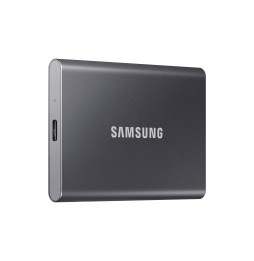 SSD EXT SAMSUNG T7 2TO gris titane USB 3.2 Gen 2 MU-PC2T0T/WW