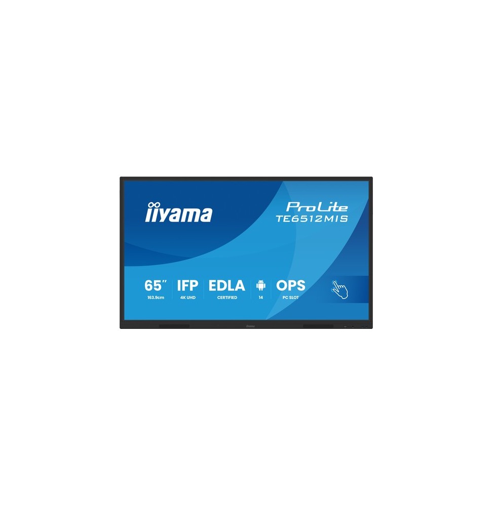 Écran 65" Tactile IIYAMA TE6512MIS-B4AG