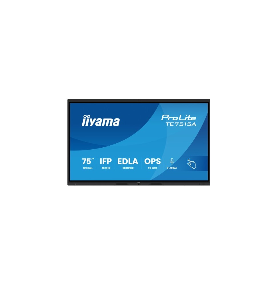Écran 74.5" Tactile IIYAMA TE7515A-B1AG