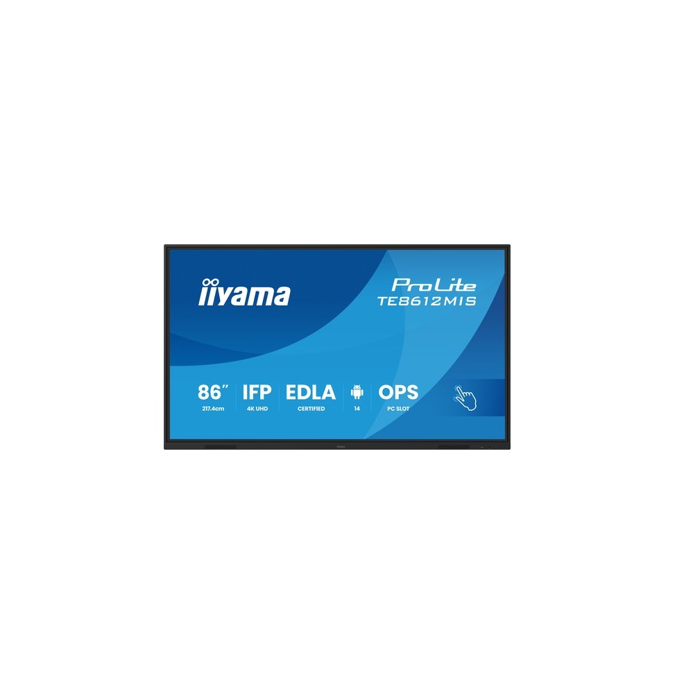 Écran tactile interactif 4K UHD 86" IIYAMA TE8612MIS-B4AG