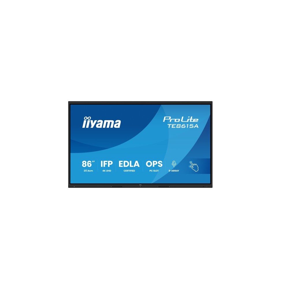 Écran 85.6" Tactile IIYAMA TE8615A-B1AG