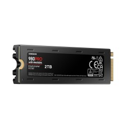 SSD SAMSUNG SERIE 980 PRO avec dissipateur M.2 2To 2280 PCIe 4.0 x4 NVMe MZ-V8P2T0CW