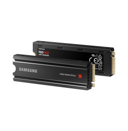 SSD SAMSUNG SERIE 980 PRO avec dissipateur M.2 2To 2280 PCIe 4.0 x4 NVMe MZ-V8P2T0CW