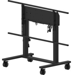 IIYAMA - Elévateur électrique à deux colonnes sur roues pour moniteurs jusqu à 98".