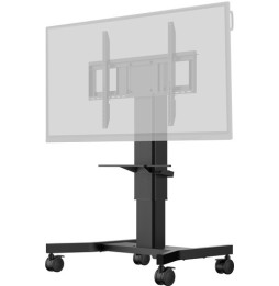 IIYAMA - Élévateur de sol électrique à colonne unique sur roullettes avec supports de fixation