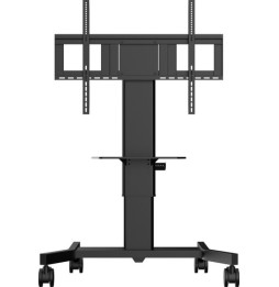 IIYAMA - Élévateur de sol électrique à colonne unique sur roullettes avec supports de fixation