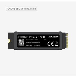 SSD Interne HIKSEMI 2048Go M.2 2280 Future PCIe Gen 4x4, NVMe 7450MB/s 6750MB/s