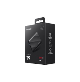 SSD EXT SAMSUNG T9 1To Noir USB Type C USB 3.2 Gen.2X2 / MU-PG1T0B/EU