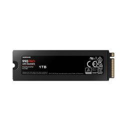 SSD SAMSUNG SERIE 990 PRO + dissipateur M.2 1To 2280 PCIe 4.0 x4 NVMe MZ-V9P1T0GW