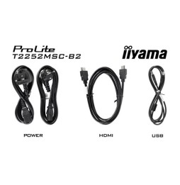 Iiyama T2252MSC-B2 - Écran tactile capacitif projeté de 21.5 pouces