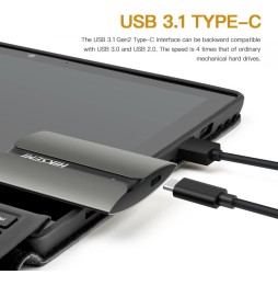 SSD Externe HIKSEMI Gris HSESSDElite 1TO USB 3.2 Type C