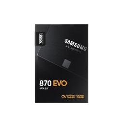 SSD SAMSUNG Serie 870 EVO 2,5 pouce 500G S-ATA-6.0Gbps MZ-77E500BW