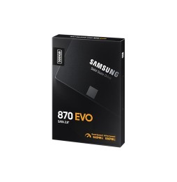 SSD SAMSUNG Serie 870 EVO 2,5 pouce 500G S-ATA-6.0Gbps MZ-77E500BW