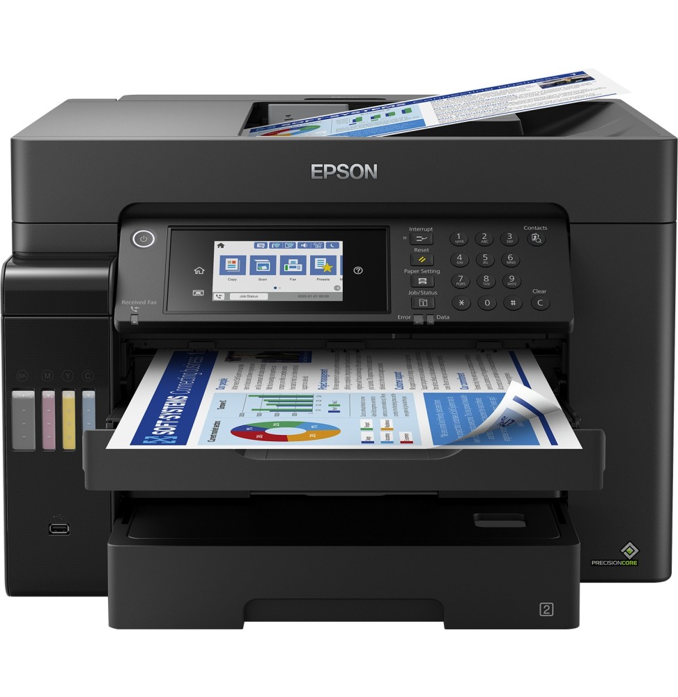 EPSON EcoTank ET-16650 MFP 4en1 Jet d'encre couleur A3 EPSON EcoTank ET-16650 MFP 4en1 Jet d'encre couleur A3
