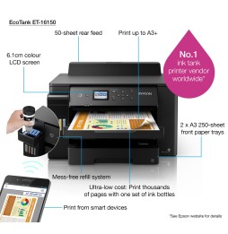 EPSON EcoTank ET-16150 Imprimante Jet d'encre couleur A3