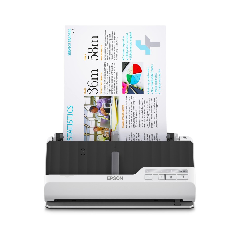 EPSON Scanner DS-C490 avec chargeur 20p, R-V, 40ppm EPSON Scanner DS-C490 avec chargeur 20p, R-V, 40ppm